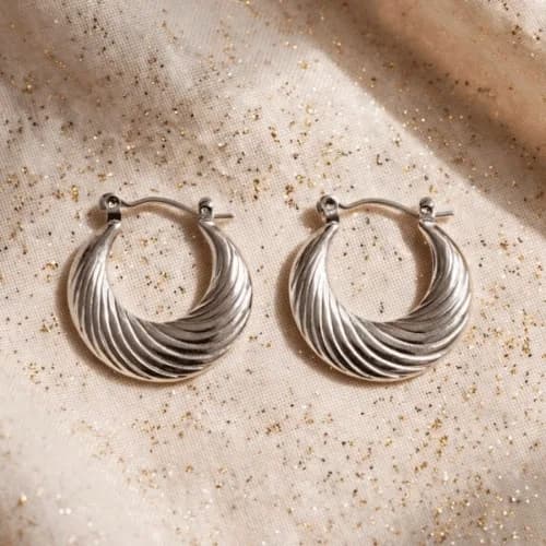 Aros Argollas Labradas Acero Quirurgico