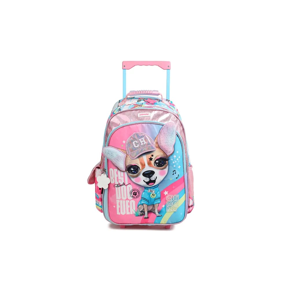 Mochila con Carro 18" Happy Dog Chimola