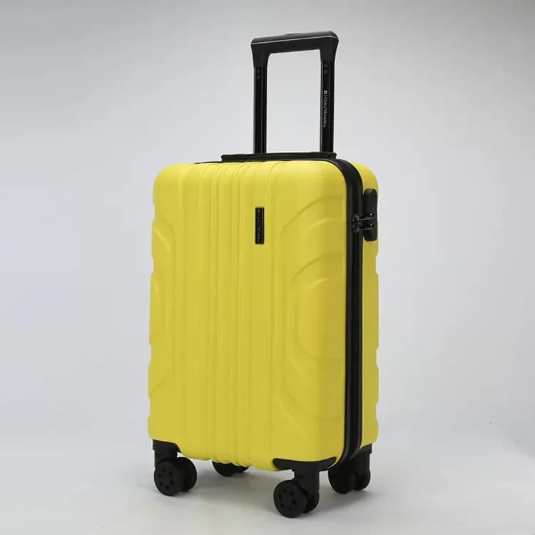 Valija Carry On Amarilla Travel Tech