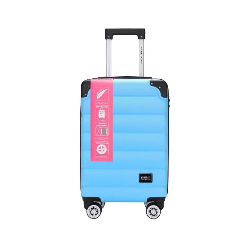 Valija Rigida Carry On 20" Agarrate Catalina Celeste