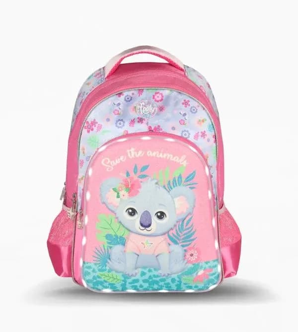 Mochila Espalda 18" Koala Luz LED Footy