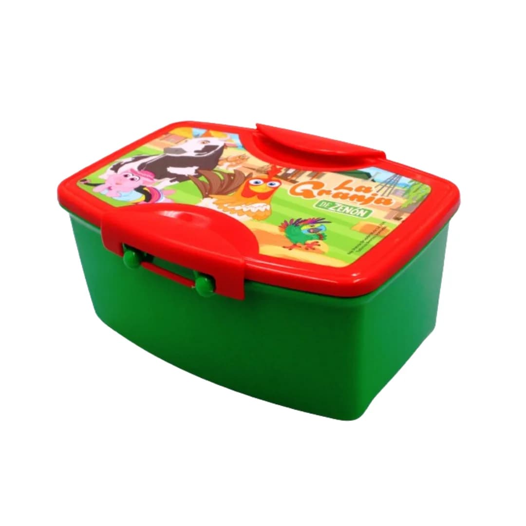 Lunch Box con Cubiertos La Granja de Zenon