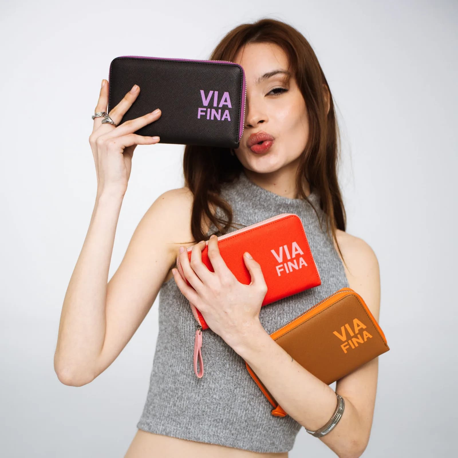 Billetera Mujer Via Fina