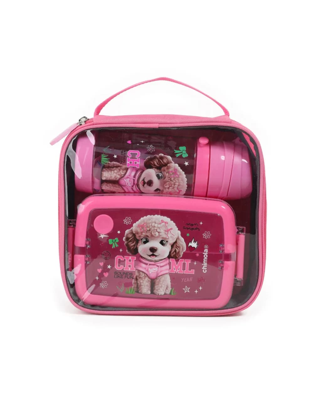 Set Lunch Box Chimola Poodle