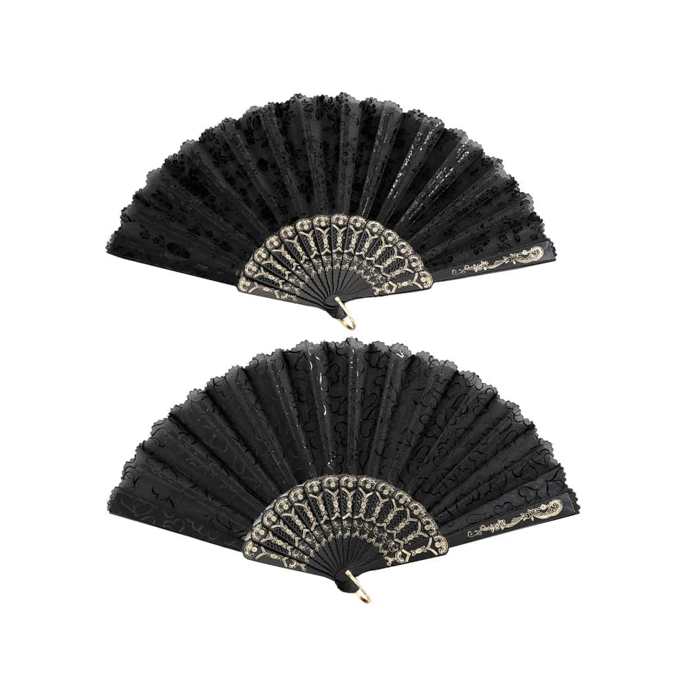 Accesorio Abanico Black
