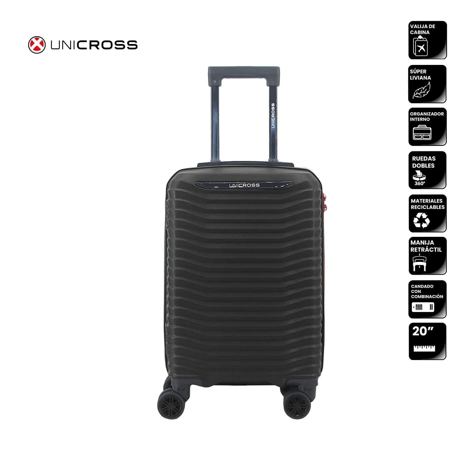 Valijas Unicross 20" ABS