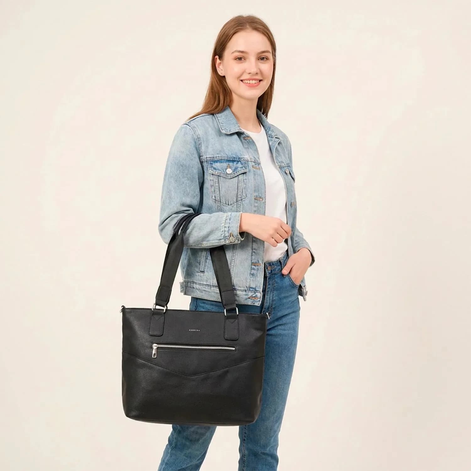 Cartera Portanotebook Amayra Negra