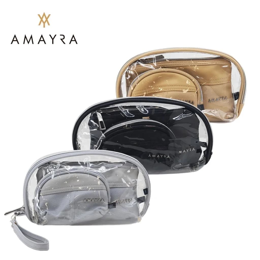 Set Portacosmeticos Amayra 3 Unidades