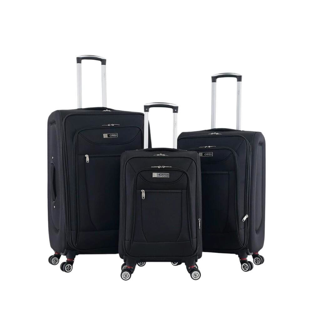 Set de Valijas Owen 3 Piezas Negro