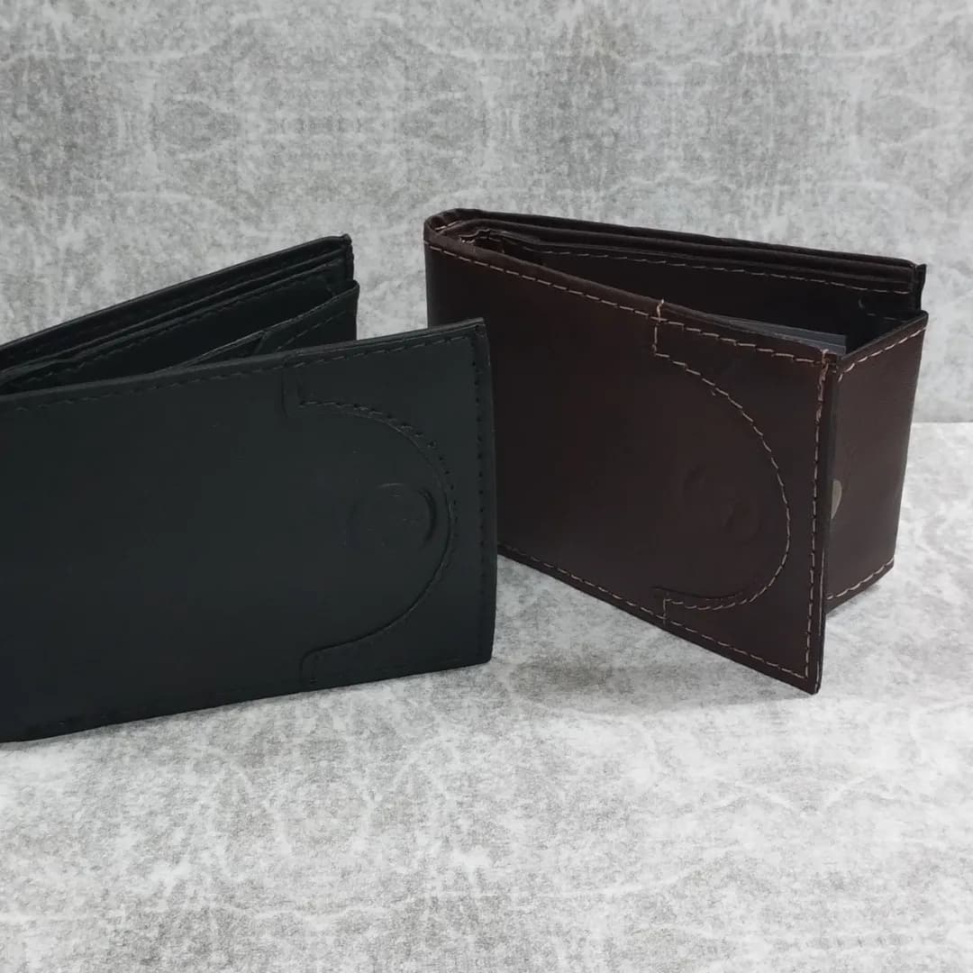 Billetera Hombre Cuero con Portatarjetas Cristal Buffalo