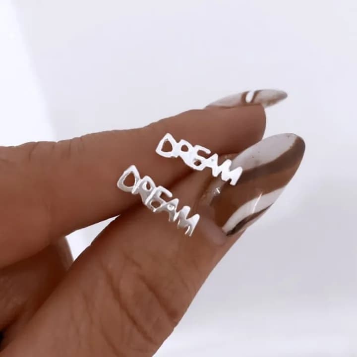 Aros Plata Mini Forma Dream