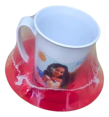Set Taza y Plato Moana