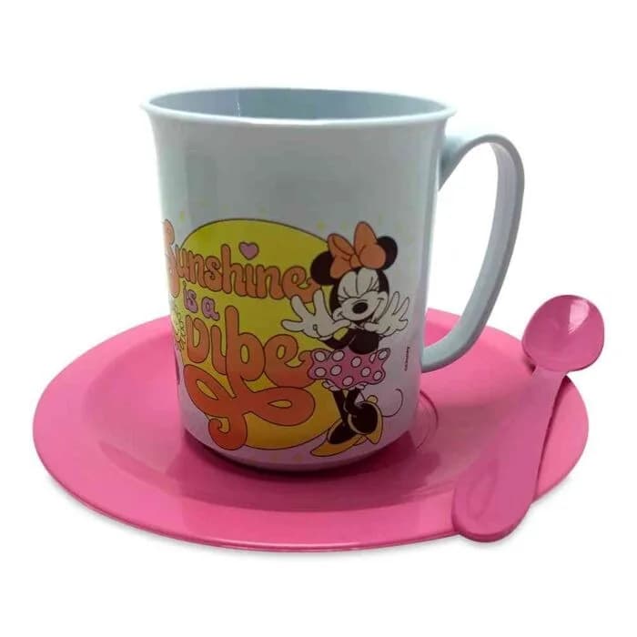 Set Taza y Plato Minnie