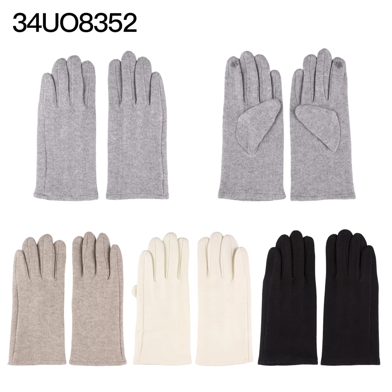Guantes Mujer Melange Tactil La Chapelle