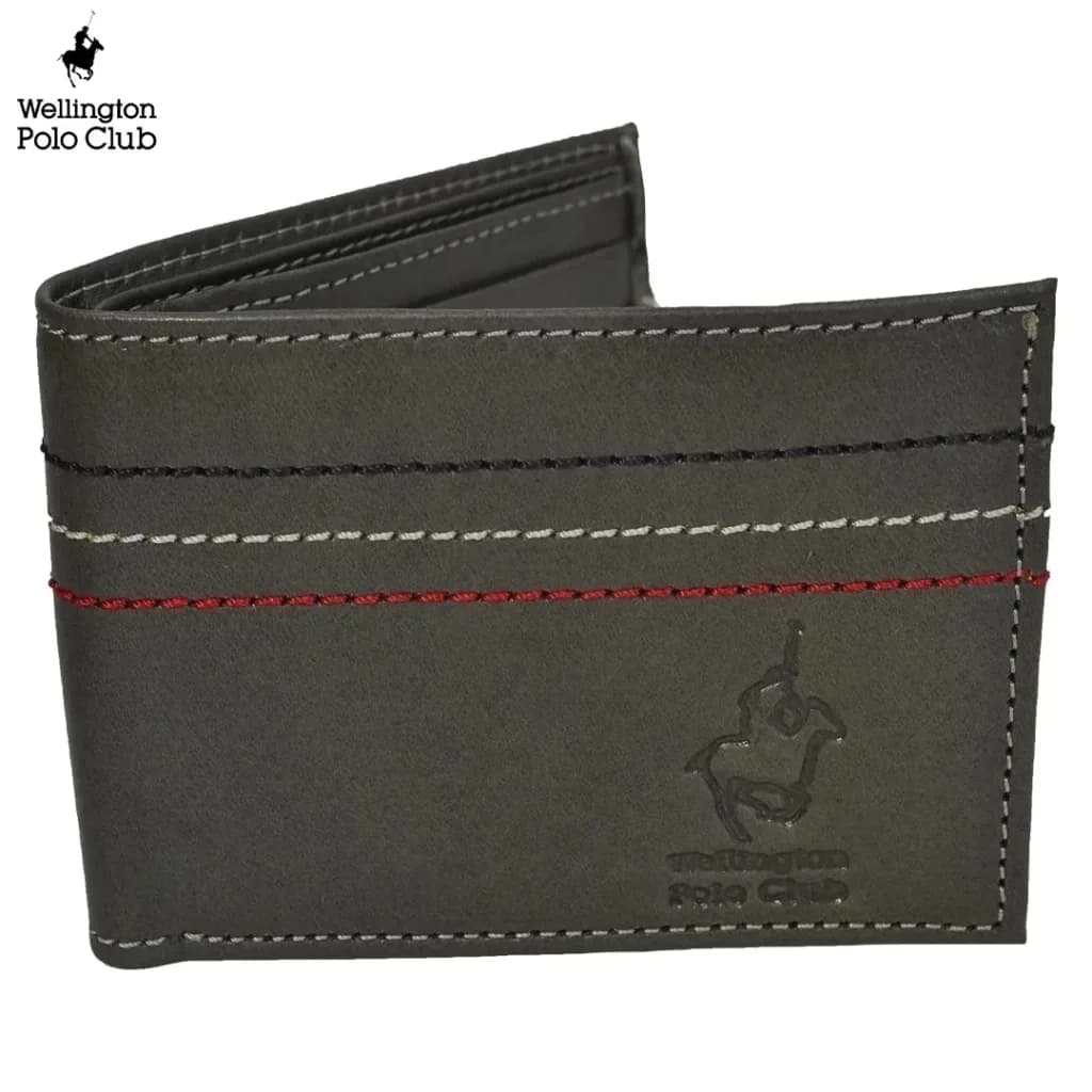 Billetera Hombre Cuero Wellington Polo Club
