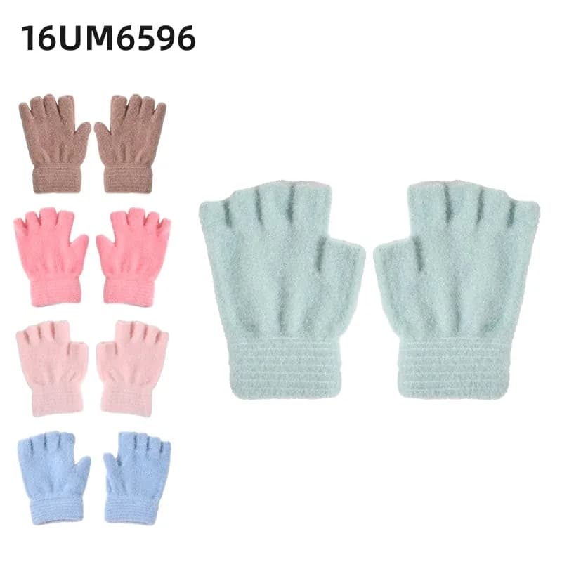 Guantes sin Dedos Infantiles Extra Suave