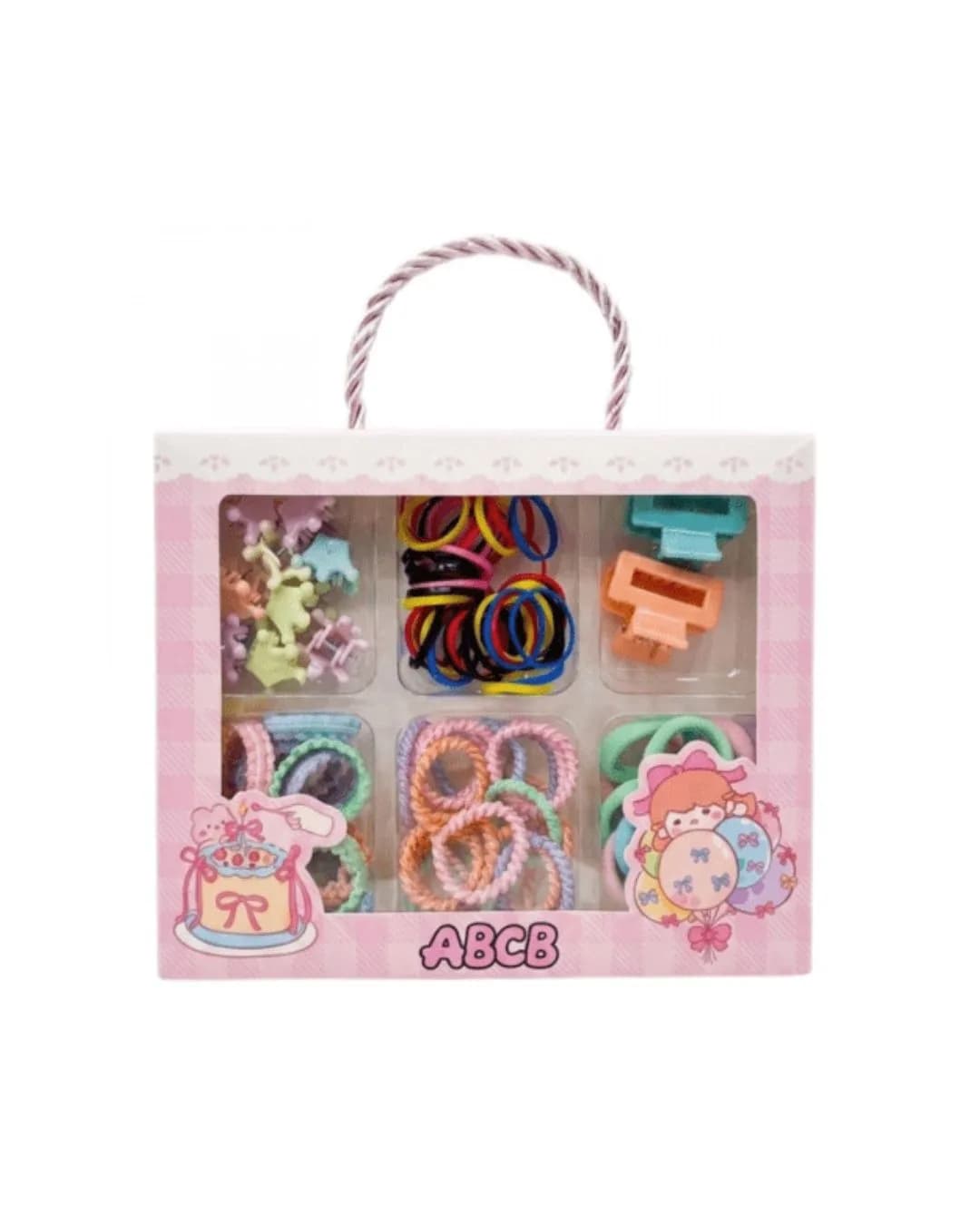 Set Infantil Accesorios Pelo en Caja