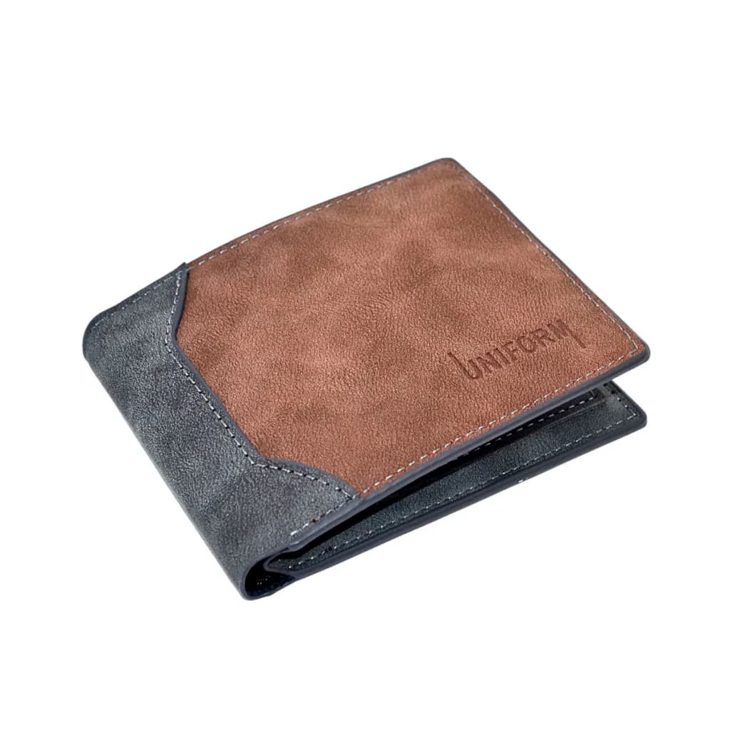 Billetera Hombre Uniform Slim Bitono Rfid