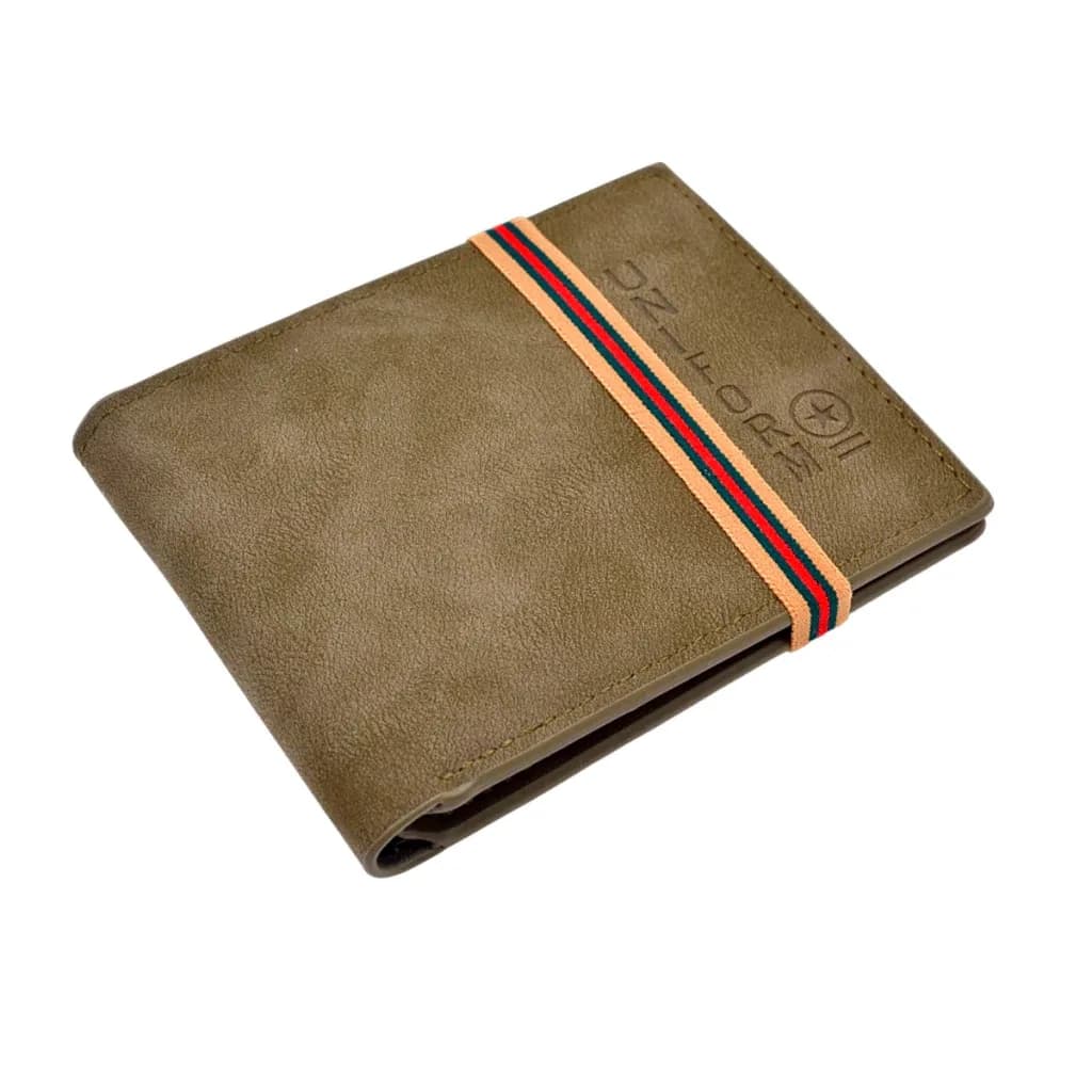 Billetera Hombre Uniform Slim con Elastico