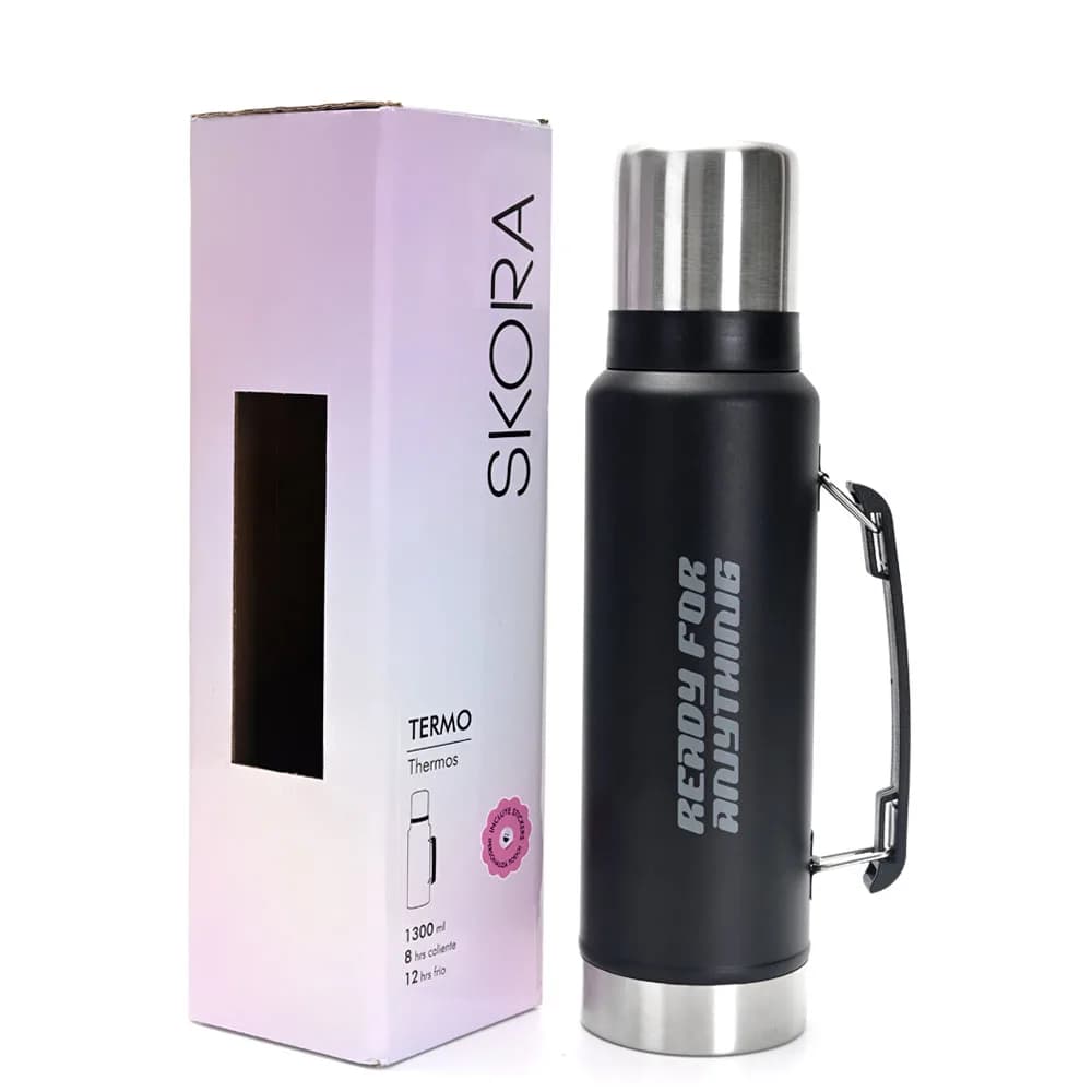 Termo 1300ML Skora Negro