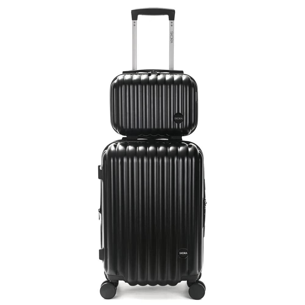 Set Valija Carry On con Beauty Skora Negra