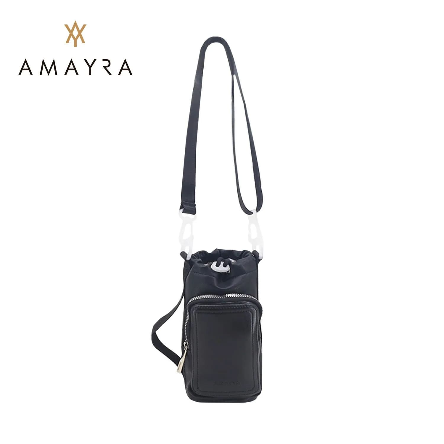 Bandolera Portabotella Amayra Negro