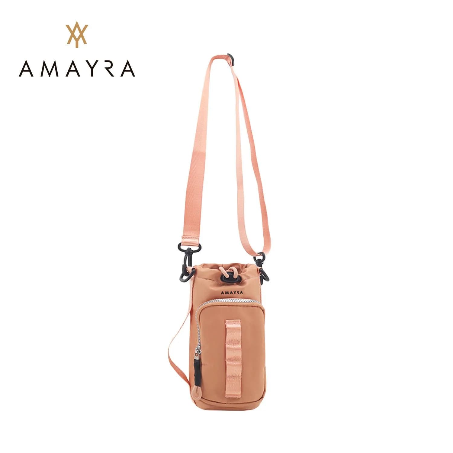 Bandolera Portabotella Amayra Coral
