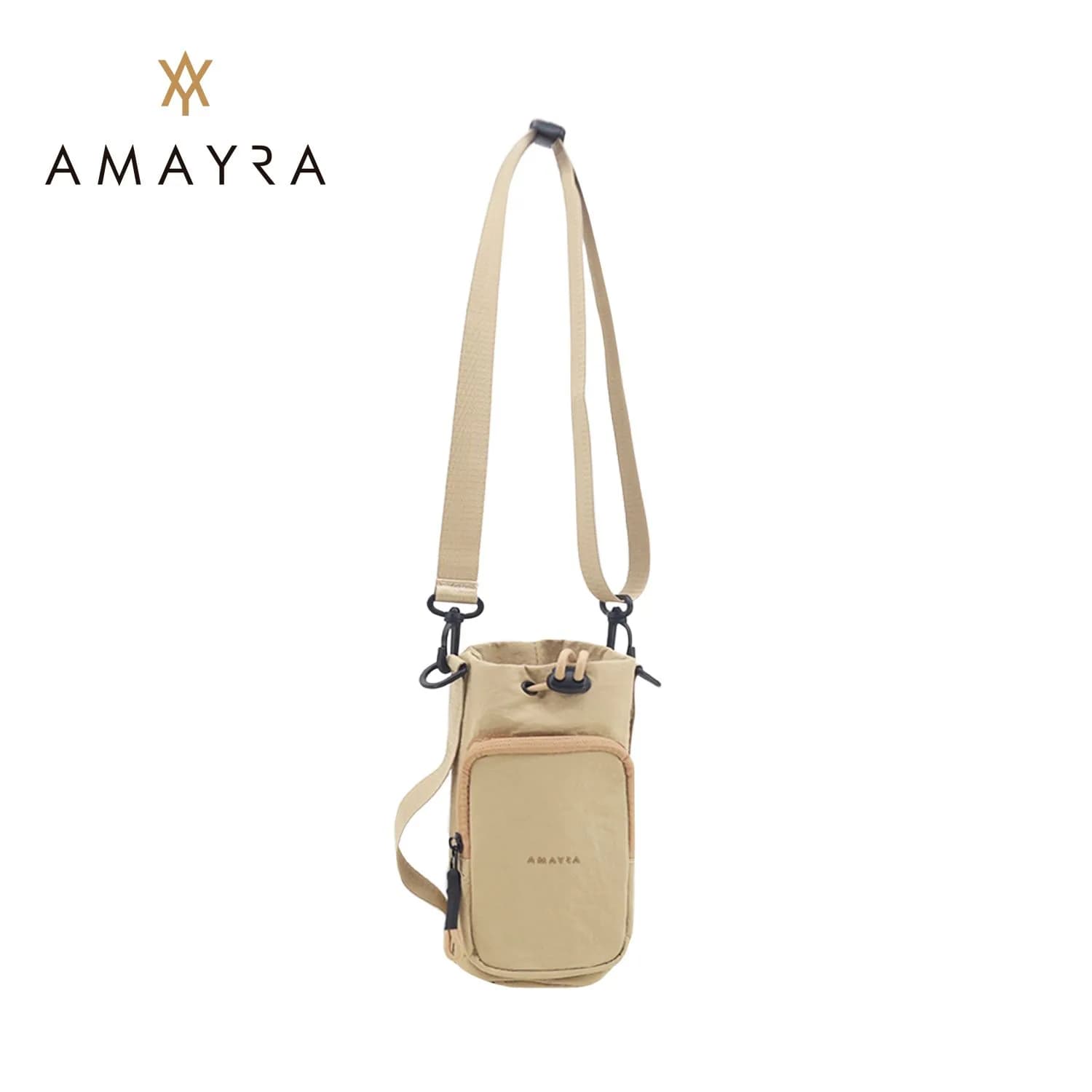 Bandolera Portabotella Amayra Camel