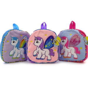 peluche mochila unicornio