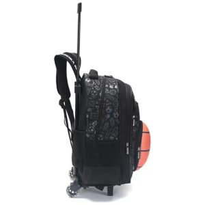 MOCHILA ESCOLAR INFANTIL SKORA 35387 LET´S PLAY SPORT BASQUET