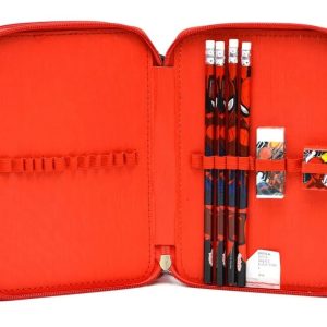 CARTUCHERA INFANTIL PARA ESCUELA PRIMARIA SPIDERMAN HOMBRE ARAÑA DE LA MARCA CRESKO CODIGO SKU HA589 VENTA MAYORISTA