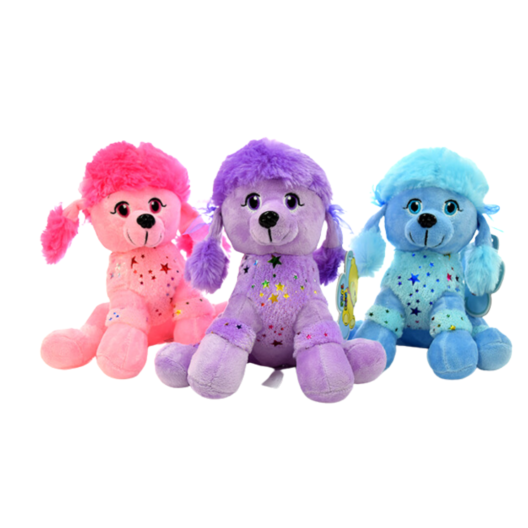 peluche perro caniche