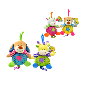 B6209 PELUCHE INFANTIL CUNERO ANIMALITO MULTICOLOR