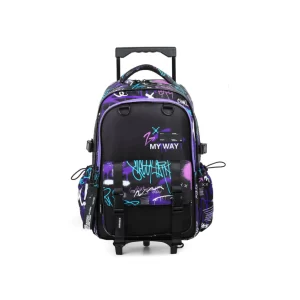 FS82 MOCHILA GRAFFITI CARRO 18" BLACK CHIMOLA