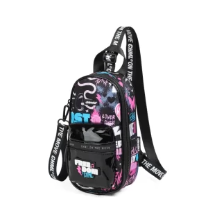 TR159 CARTUCHERA MINI BACKPACK PUNK CHIMOLA