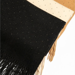 109 BUFANDA STRASS WARM SQUASH CON FLECOS