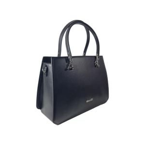 9656 CARTERA RIGIDA CATARINA KRALICE EN NEGRO, MARRON Y VERDE