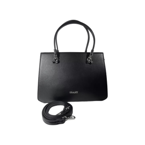 9656 CARTERA RIGIDA CATARINA KRALICE EN NEGRO, MARRON Y VERDE