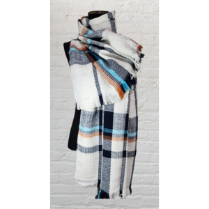 PASHMINA BUFANDA ESCOCESA VIA FIORE 0224