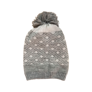 GORRO INFANTIL LANA TEJIDO CON POMPON 340301
