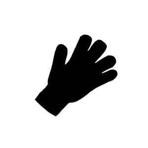 GUANTES LANA COLOR NEGRO LA CHAPELLE 34UC2286