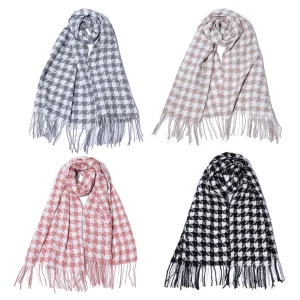PASHMINA LANA FRIZA CON FLECOS VIA FIORE 66632