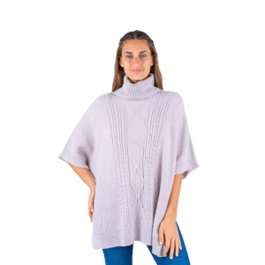 PONCHO POLERA TEJIDO DORYA 9850