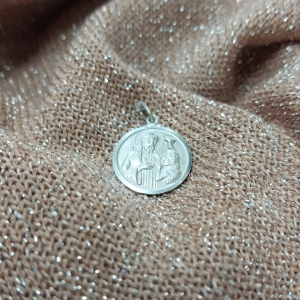 DIJE PLATA 925 MEDALLA DE LA COMUNION DCOM