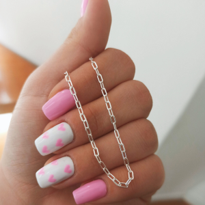 CADENA DE PLATA ESLABON FORCET F70