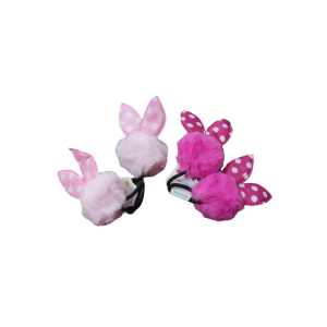 LH50-306-14 COLITA DE PELO POMPON CON OREJITAS