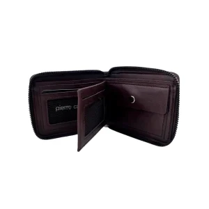 BILLETERA PARA HOMBRE CON CIERRE PIERRE CARDIN PC704
