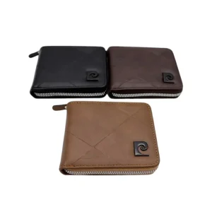 BILLETERA PARA HOMBRE CON CIERRE PIERRE CARDIN PC704
