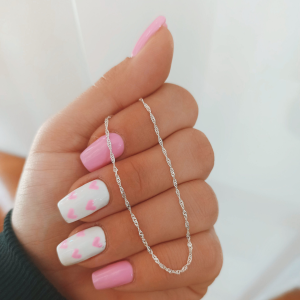 CADENA DE PLATA 925 SINGAPUR ESLABON 30 S30