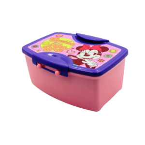 LUNCH BOX CON CUBIERTOS MINNIE 145006